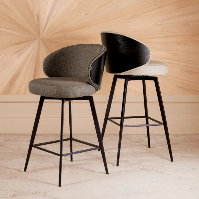 Eichholtz Counter Stool Camerota Scalea sand | Showroom Model
