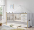 Cilek Mino Baby Convertible Baby Bed (80x180 cm) | Showroom Model