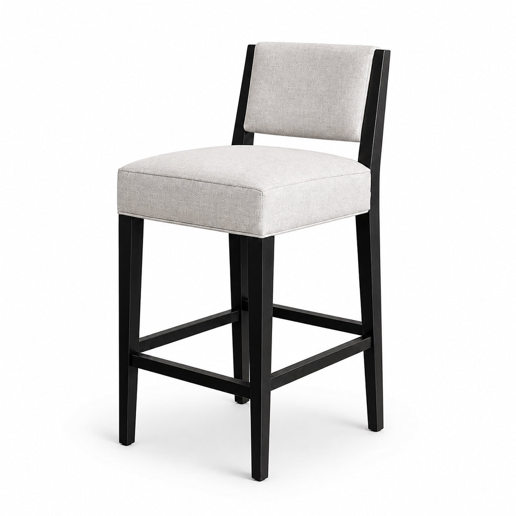 PONELLI Interiors Modern Upholstered Bar Stool