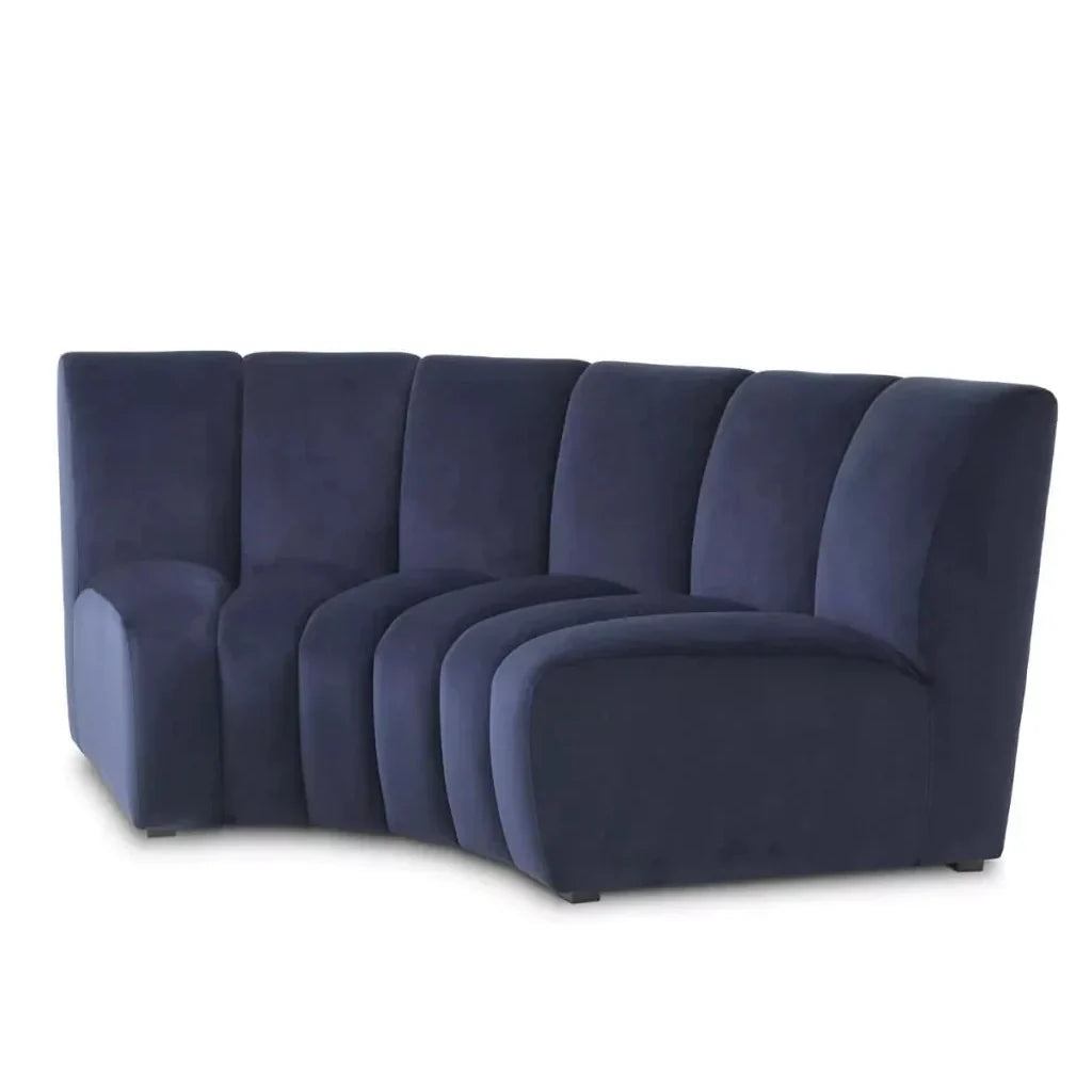 Eichholtz Modular Sofa Lando Corner Savona midnight blue | Showroom Model