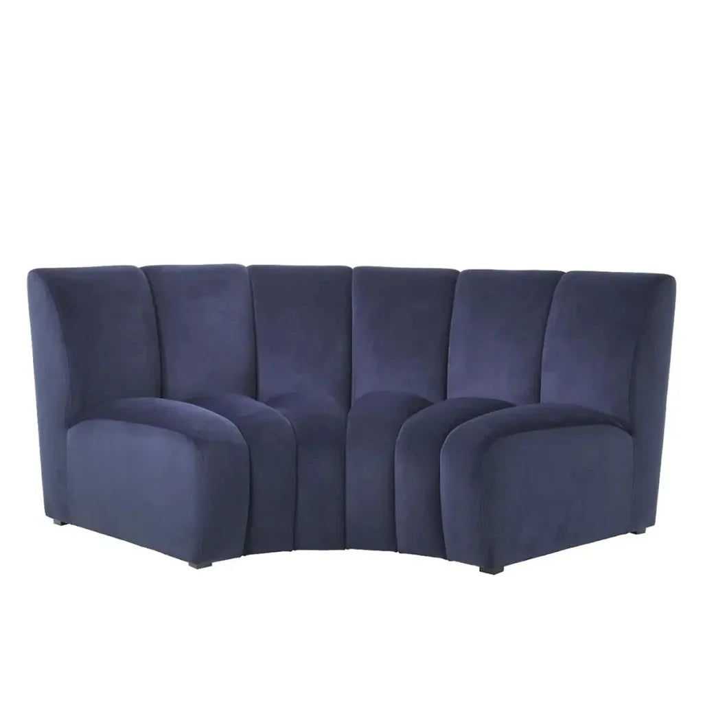 Eichholtz Modular Sofa Lando Corner Savona midnight blue | Showroom Model