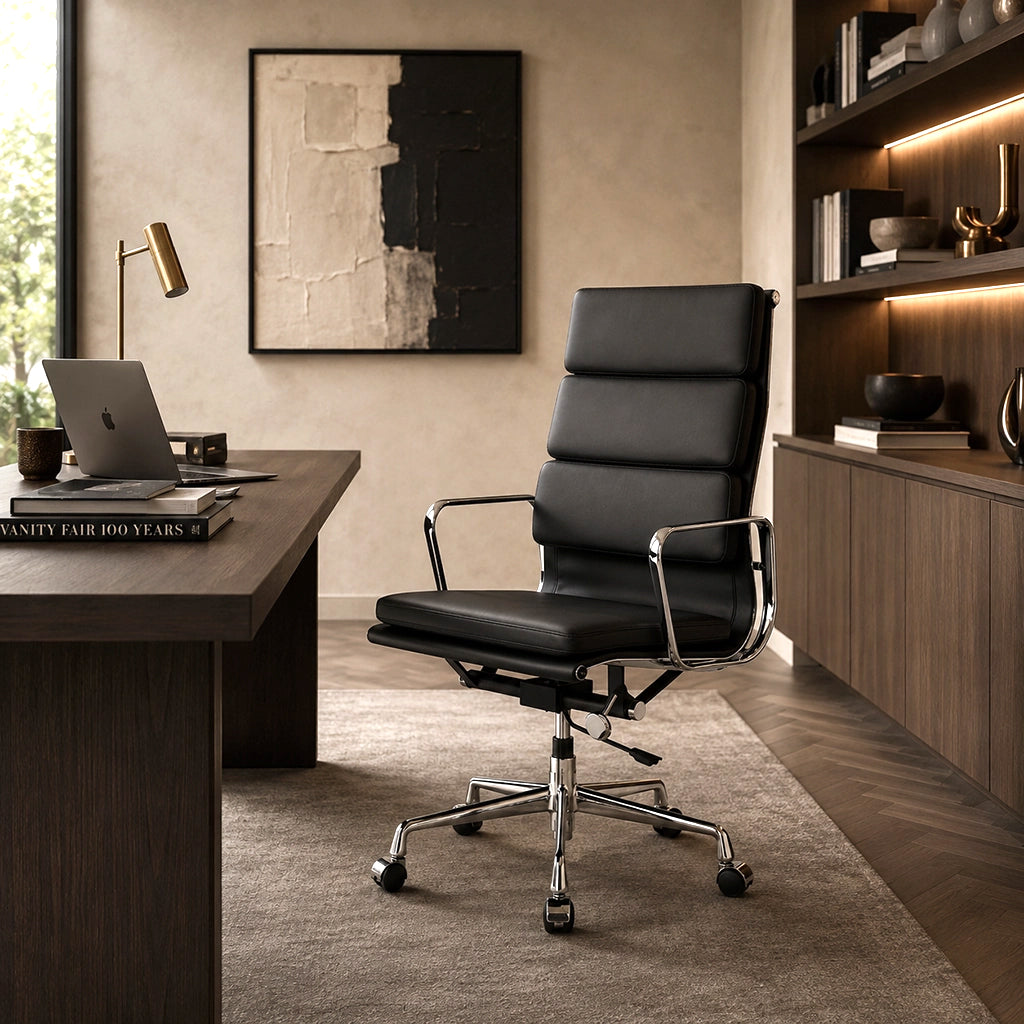 Crest Workspace Leather Executive Office Chair Weston