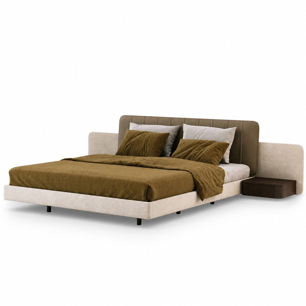 Amanda Emperor Bed in Olive Green - Designer Furniture Co.Ltd