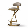 Designer Furniture Co. Bar Counter Stool Marilyn Brushed Brass | Showroom Model