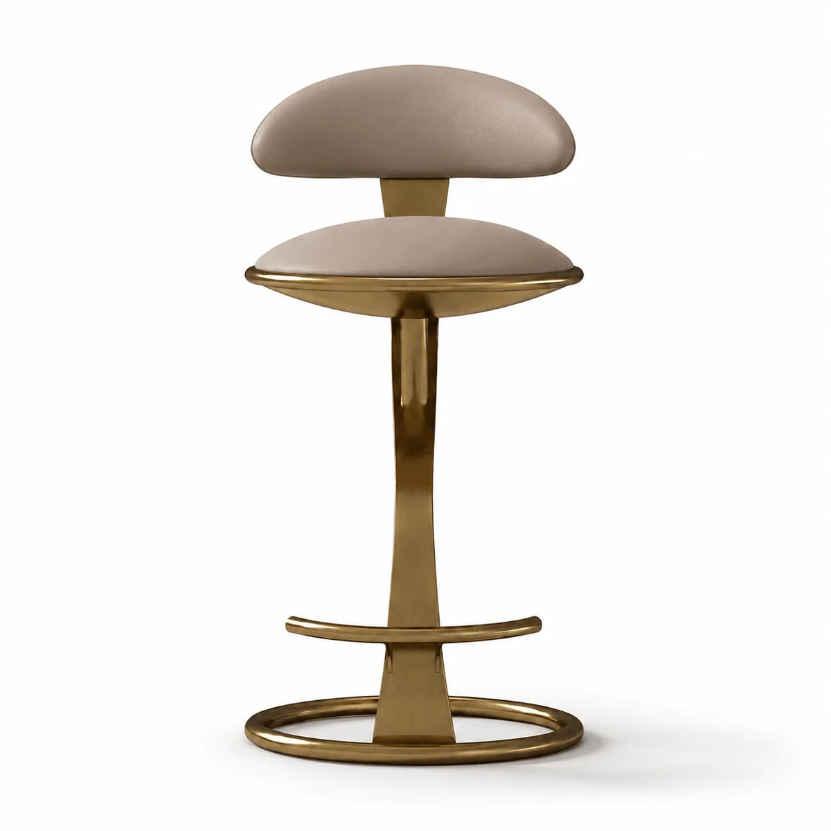 Designer Furniture Co. Bar Counter Stool Marilyn Brushed Brass | Showroom Model