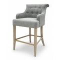 Designer Furniture Co. Bar Counter Stool Emily with Arm Grey | Showroom Model