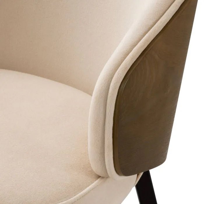 Dining Chair Camerota Sabino Beige - Designer Furniture Co.Ltd