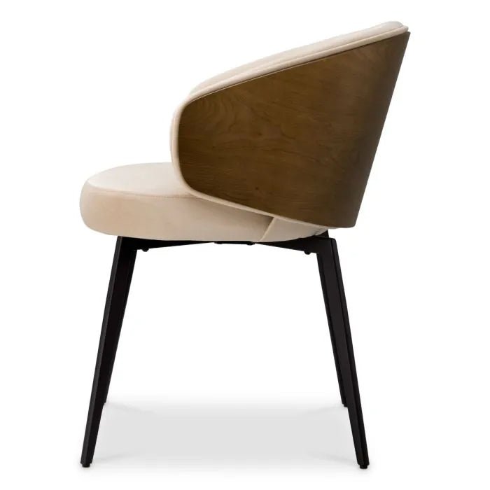 Dining Chair Camerota Sabino Beige - Designer Furniture Co.Ltd