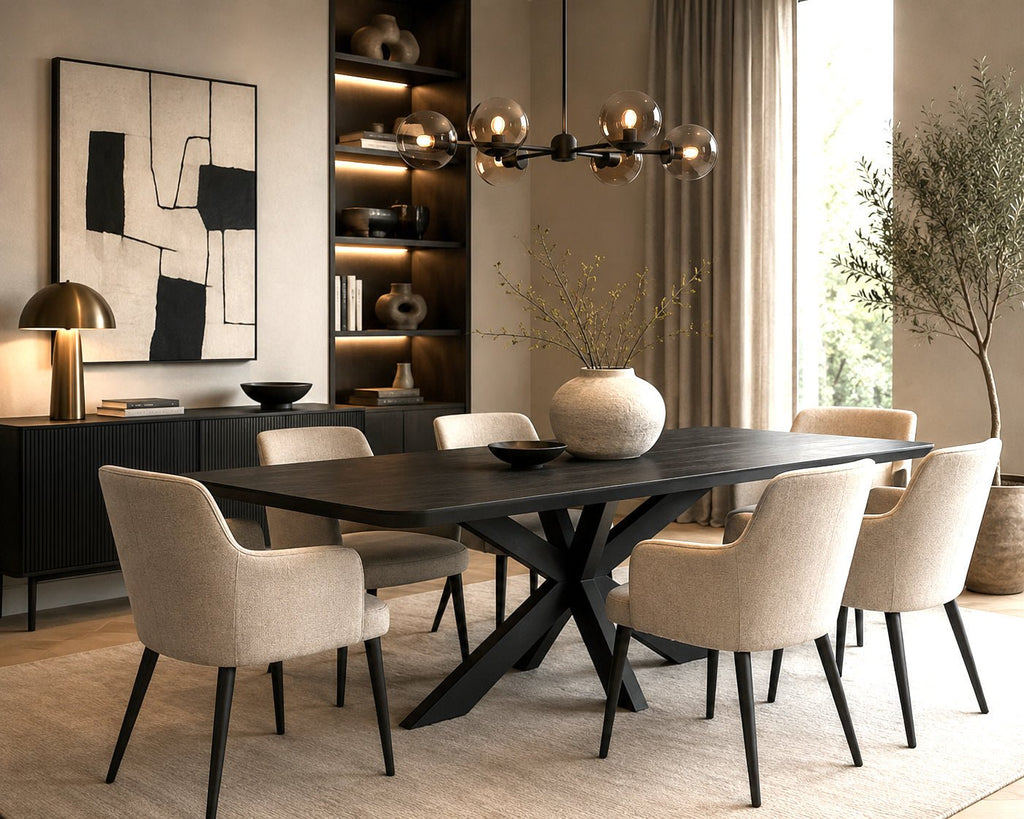 Dining Table Bonvoy 235 Black - Designer Furniture Co.Ltd