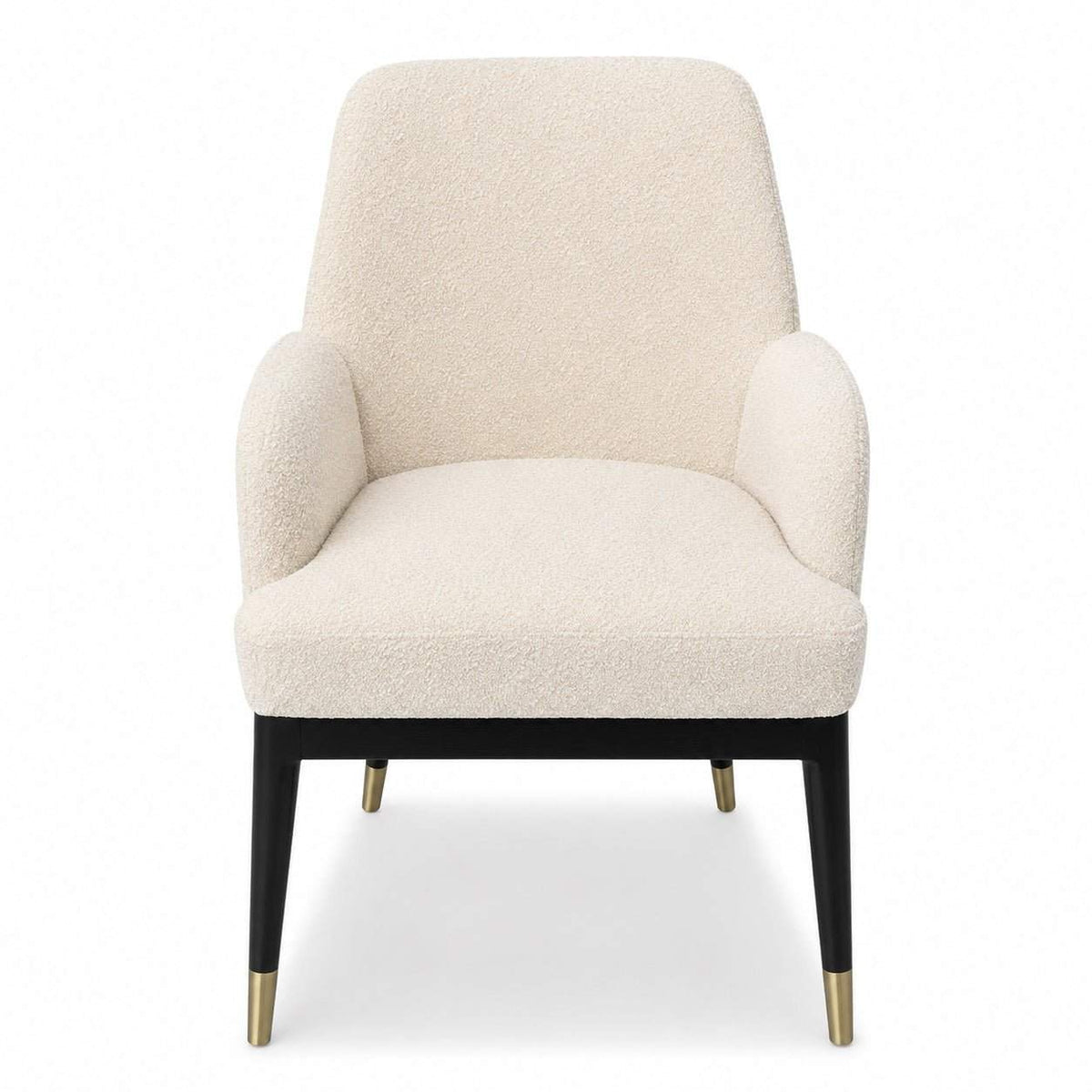 Designer Furniture Co. Estella Dining Chair with Arm Boucle Cream