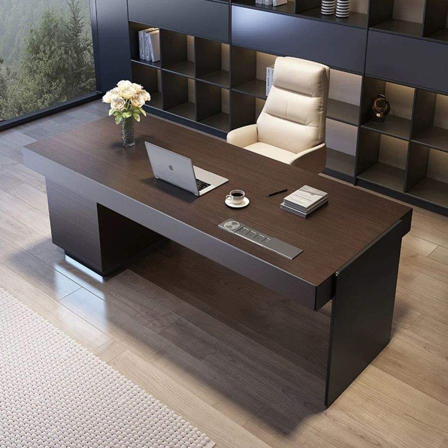 Executive Desk Henry with Built-in USB and Power Sockets 160 - Designer Furniture Co.Ltd