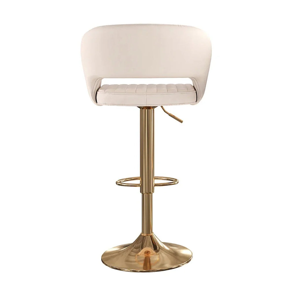 PONELLI Interiors Frederica Leather Swivel Bar Stool