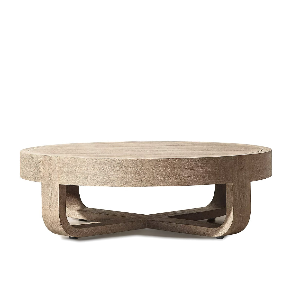 PONELLI Interiors Hawaii Teak Round Coffee Table | Showroom Model