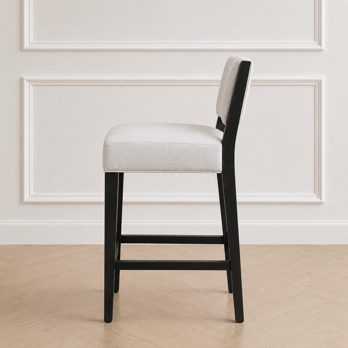 PONELLI Interiors Modern Upholstered Bar Stool