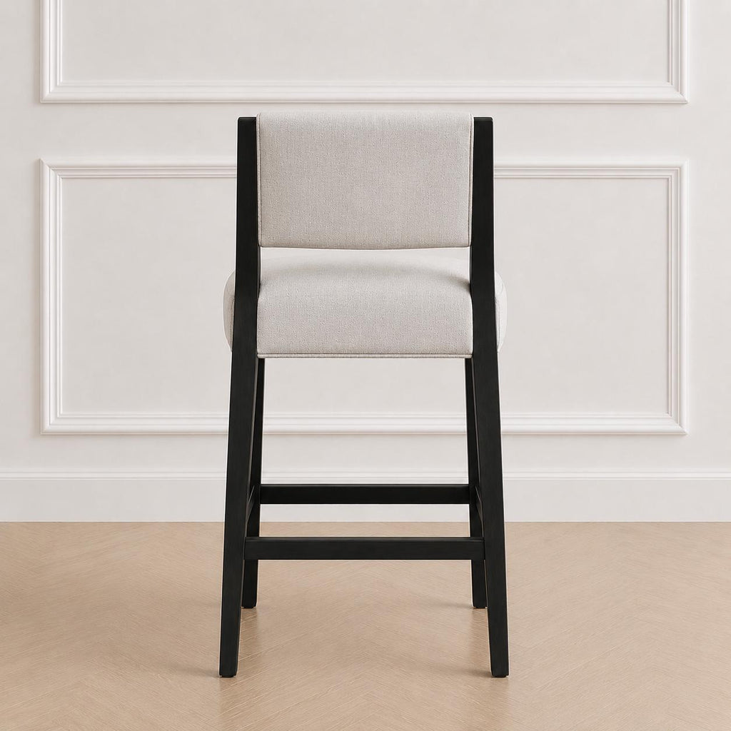 PONELLI Interiors Modern Upholstered Bar Stool