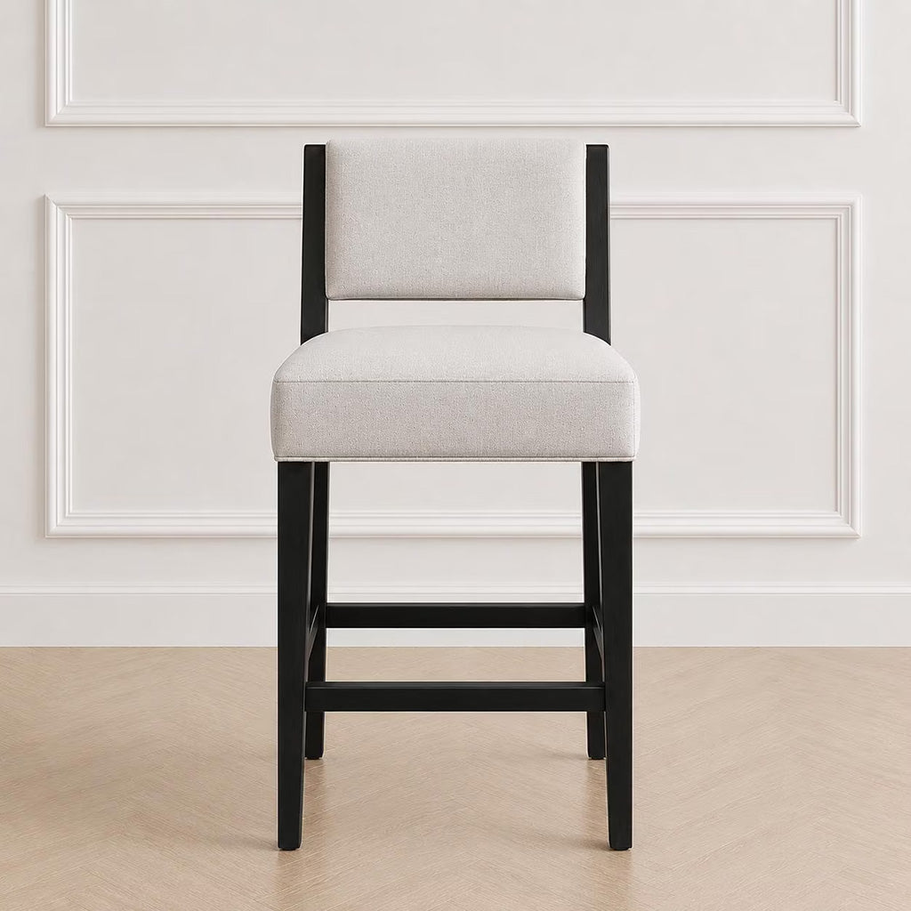 PONELLI Interiors Modern Upholstered Bar Stool