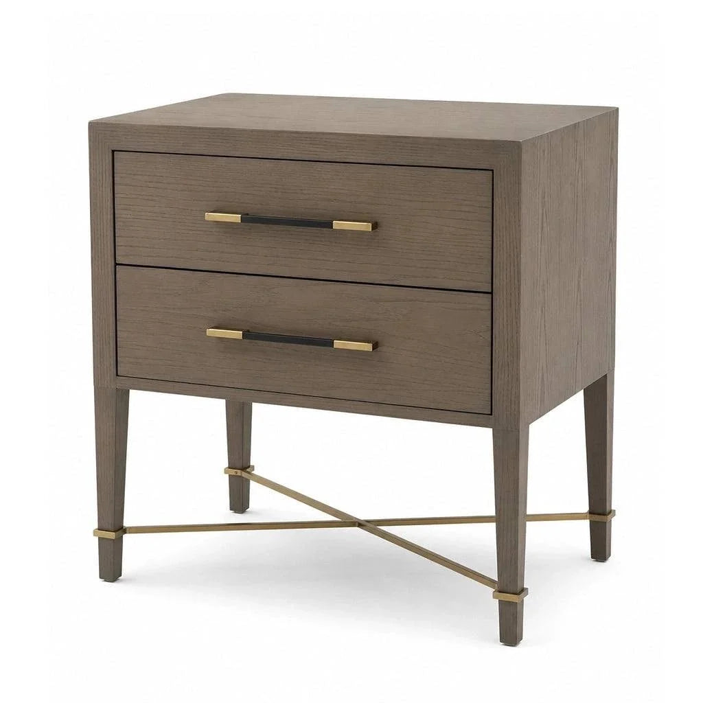 Designer Furniture Co. Luxury Oak Bedside Table Hartfield | Showroom Model