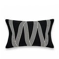 Noir Weave Cascade Cushion - Designer Furniture Co.Ltd