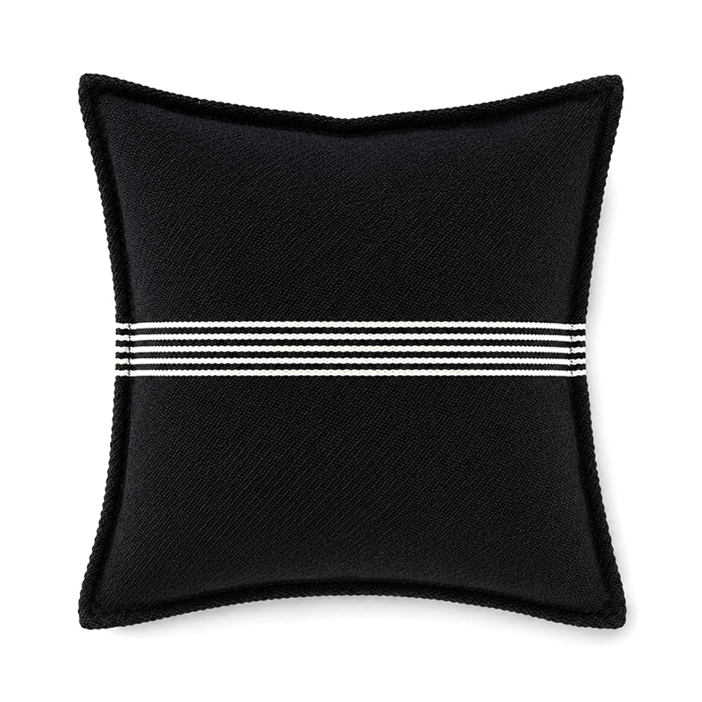 Noir Weave Horizon Cushion - Designer Furniture Co.Ltd