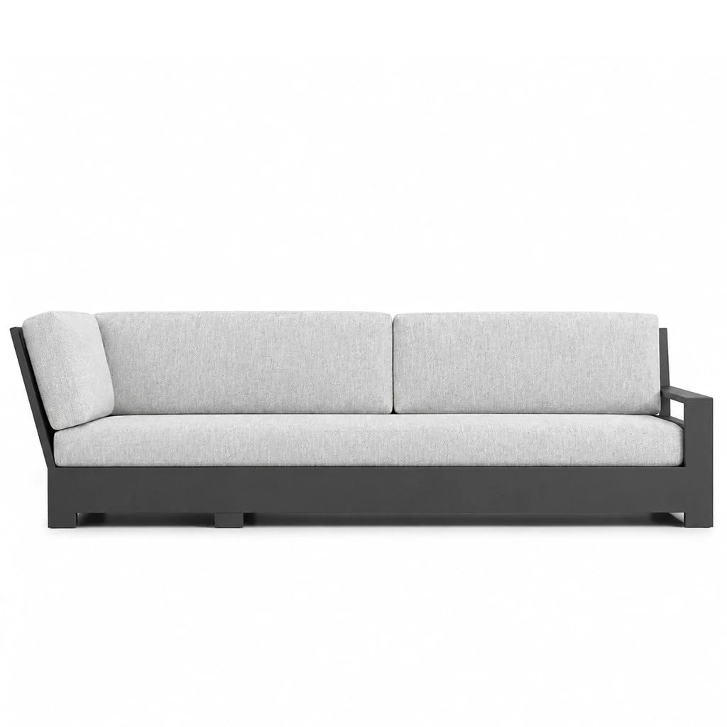 PONELLI Interiors Riva Aluminium Sofa Left-Arm L-Sectional | Showroom Model