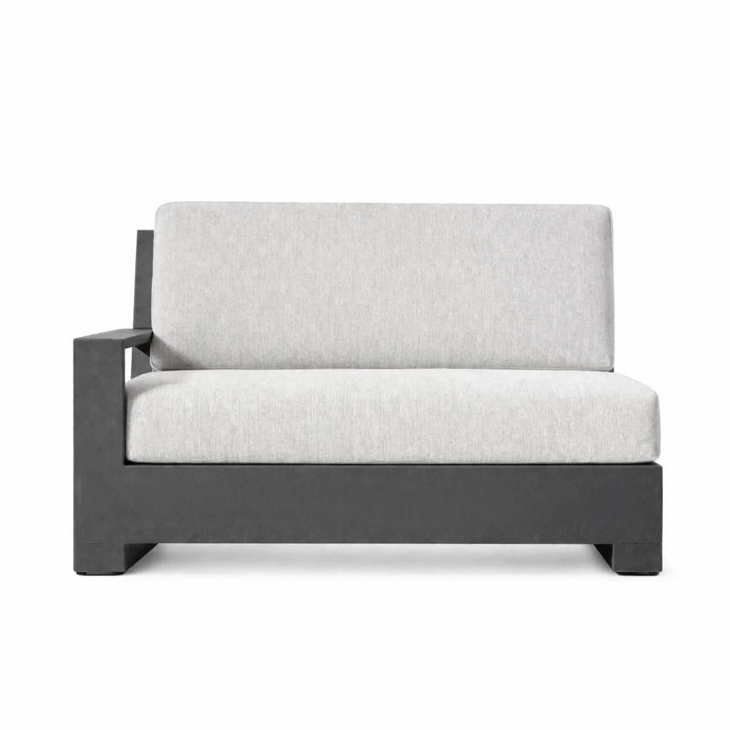 PONELLI Interiors Riva Aluminium Sofa Left-Arm L-Sectional | Showroom Model