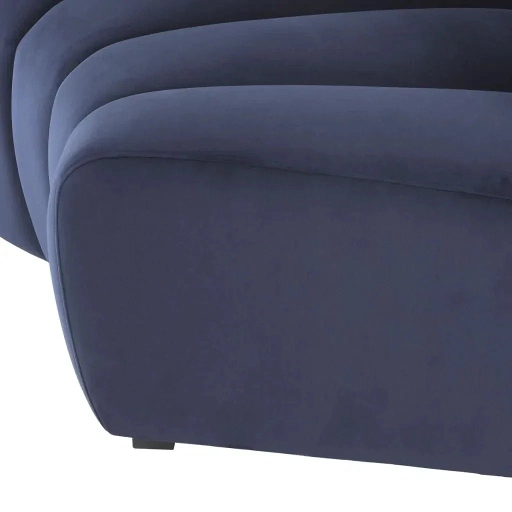 Eichholtz Modular Sofa Lando Corner Savona midnight blue | Showroom Model