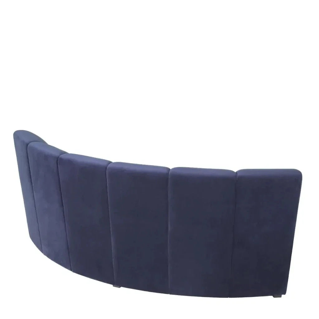 Eichholtz Modular Sofa Lando Corner Savona midnight blue | Showroom Model