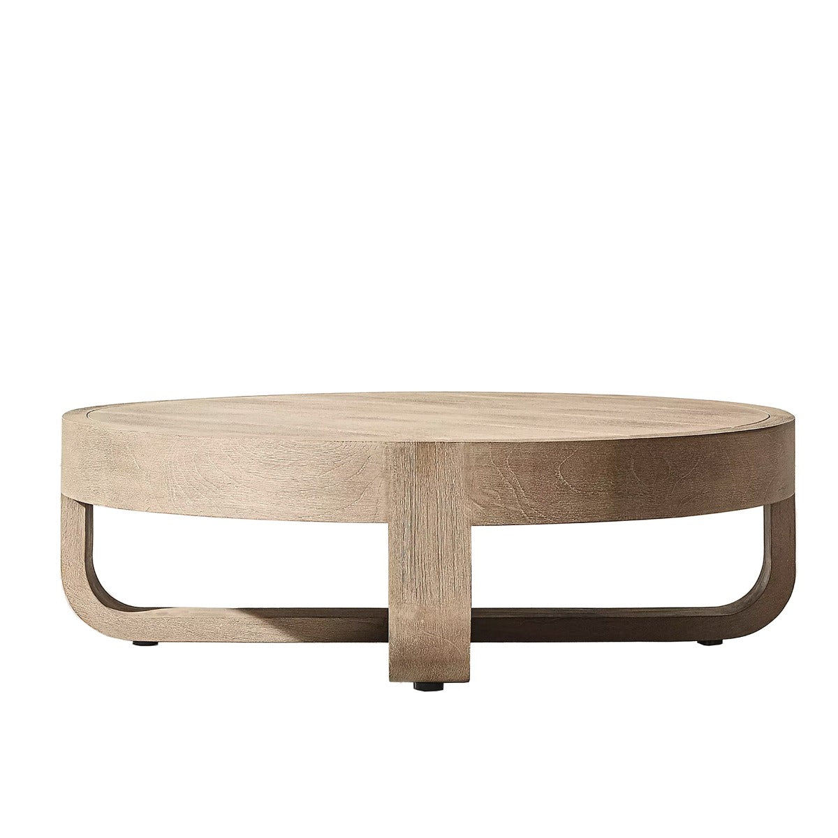 PONELLI Interiors Hawaii Teak Round Coffee Table | Showroom Model