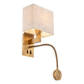 Eichholtz Reading Wall Lamp Antique Brass with LED Light- Designer Furniture Co.Ltd